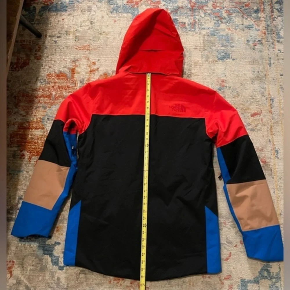 Men's‎ ski jacket The North Face Snowsquall-Red-Black-Blue-Tan size medium